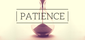 patience and flexibility